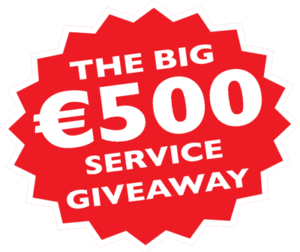 The Big €500 Service Giveaway